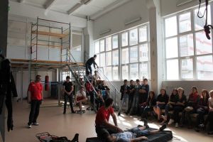 Seminarişti în vizită la Salvamont Curtea de Argeş