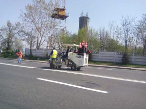 Marcajele stradale, refăcute