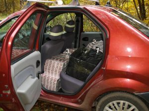 Reţinut pentru contrabanda cu ţigări