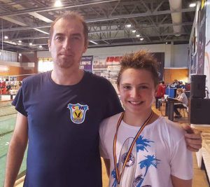 Medalii pentru înotători