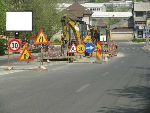 Lucrările stagnează în weekend