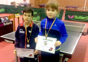 De două ori pe podium