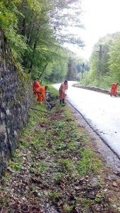 Lucrări pe Transfăgărăşan