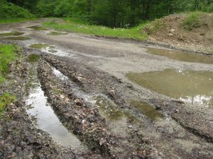 Scurtătura spre Cumpăna, impracticabilă