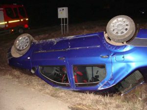 Loganul răsturnat în decor