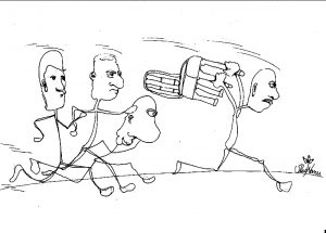 Unii aleargă după scaune, alţii ţin cu dinţii de ele