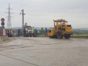 Lucrare de mântuială la baraj