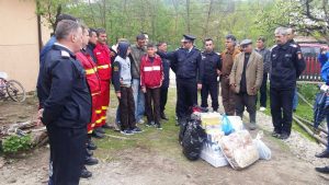 Darurile, primite de oamenii rămaşi fără casă