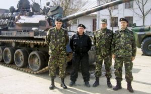 Oaspeţi italieni la Şcoala de Aplicaţie 