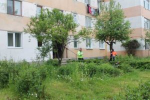 Blocul unde a avut loc incidentul