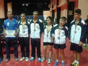 Elevii piteşteni, din nou pe podium la tenis de masă