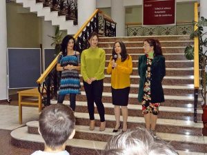 Denisa Popescu (gazda), Denisa Popescu (artista), Daniela Voiculescu şi Allora Albulescu