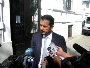 Reprezentantul casei de avocatură nu a făcut declaraţii