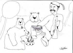 Dilema vânătorului: "Pe care urs trebuie să-l împuşc?"