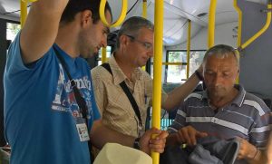 Doi controlori s-au întâlnit cu... un al treilea