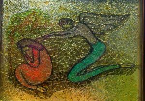 Mozaic în sticlă spartă