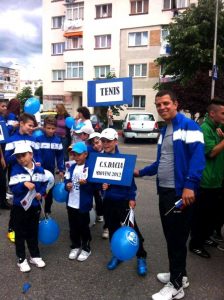 Emoţii pentru micii tenismeni ai Mioveniului