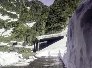 1      Munţi de zăpadă pe Transfăgărăşan, aproape de Cota 2000   (sursa: Relu NICA/Facebook) 