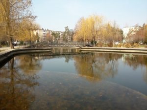 Lacul din Expo Parc a fost curăţat