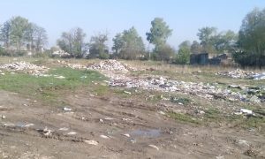 Avem şi moloz rezultat din demolări