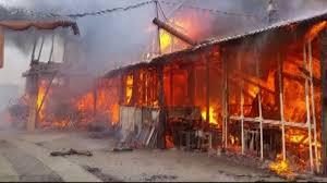  Hala de producţie a ars în totalitate