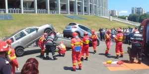Grupul Renault România asigură vehicule pentru simulări