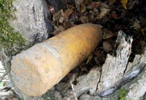 Proiectil descoperit la Mălureni