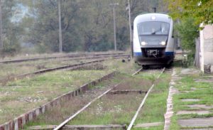 Octogenar accidentat mortal de tren