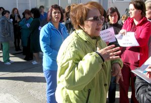 Sindicalişti argeşeni au protestat la Bucureşti