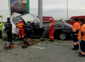 Bucureşteancă moartă în accident pe autostradă